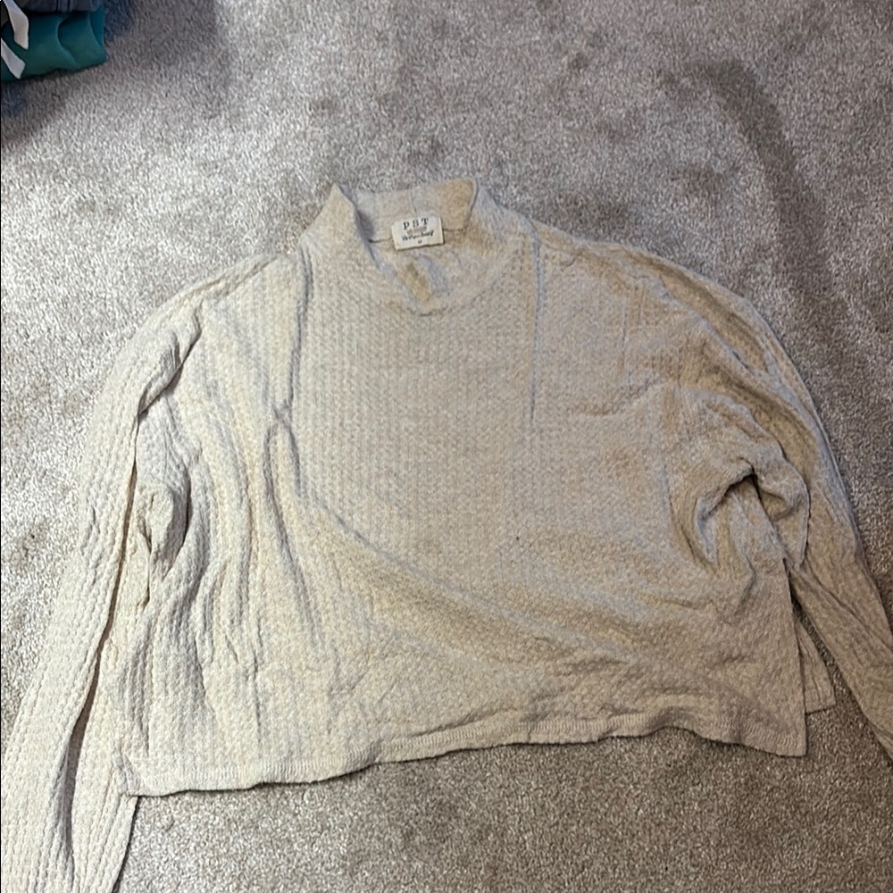 Ralph Lauren Cream Cowl Neck Sweater